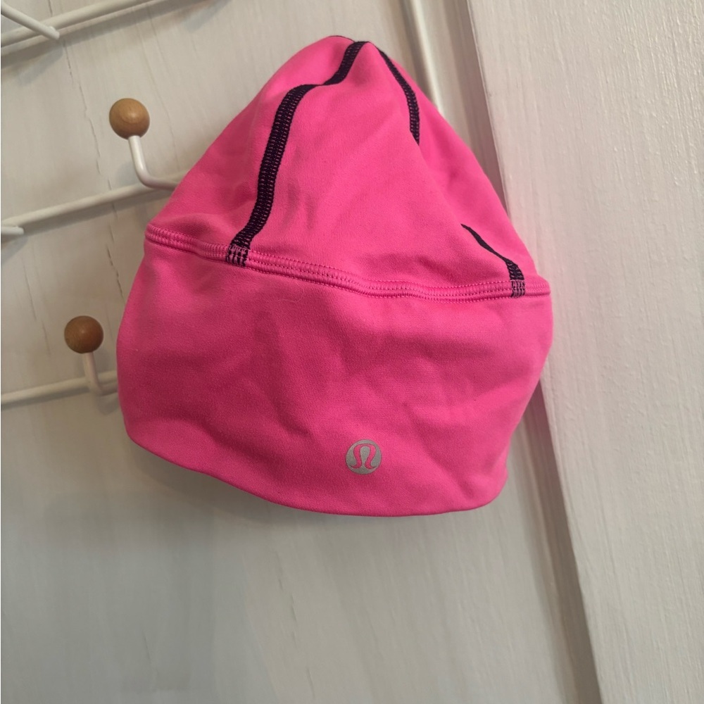 Lululemon Pink Running/ Athletic Beanie